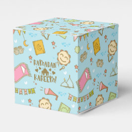 Kleurrijke Schattigee Plezier Ramadan Kareem Goodi Bedankdoosjes