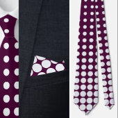 Kleurrijke Schattigee Stippen Pattern Stropdas