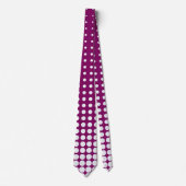 Kleurrijke Schattigee Stippen Pattern Stropdas (Voorkant)