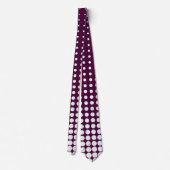 Kleurrijke Schattigee Stippen Pattern Stropdas (Achterkant)