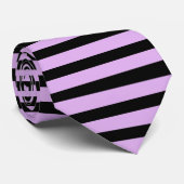 Kleurrijke Schattigee strepen Pattern Necktie Stropdas (Opgerold)