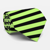 Kleurrijke Schattigee strepen Pattern Necktie Stropdas (Opgerold)