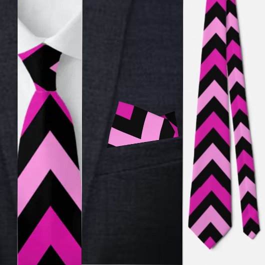 Kleurrijke Schattigee Stripes Pattern Stropdas