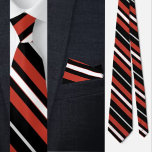 Kleurrijke Schattigee Stripes Pattern Stropdas<br><div class="desc">Kleurrijke Schattigee Stripes Pattern stropdas.</div>