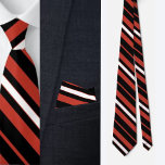 Kleurrijke Schattigee Stripes Pattern Stropdas<br><div class="desc">Kleurrijke Schattigee Stripes Pattern stropdas.</div>