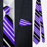 Kleurrijke Schattigee Stripes Pattern Stropdas<br><div class="desc">Kleurrijke Schattigee Stripes Pattern stropdas.</div>