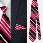 Kleurrijke Schattigee Stripes Pattern Stropdas<br><div class="desc">Kleurrijke Schattigee Stripes Pattern stropdas.</div>