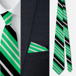 Kleurrijke Schattigee Stripes Pattern Stropdas<br><div class="desc">Kleurrijke Schattigee Stripes Pattern stropdas.</div>