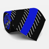 Kleurrijke Schattigee Stripes Pattern Stropdas (Opgerold)