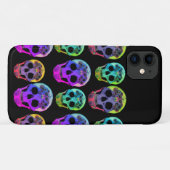 Kleurrijke Schedels Antidepressiva Hoes- Case-Mate iPhone Case (Achterkant (horizontaal))