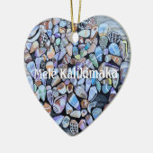 Kleurrijke schelpdieren in de Hawaiiaanse zee - Me Keramisch Ornament (Links)