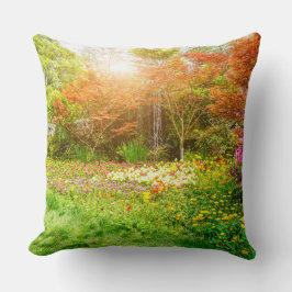 Kleurrijke Schilderachtig watervalligheid Kussen