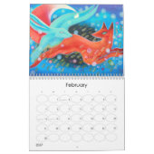 Kleurrijke schilderijen. 2013. kalender (Feb 2027)