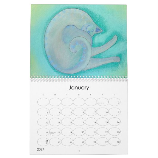 Kleurrijke schilderijen. 2013. kalender (Jan 2027)