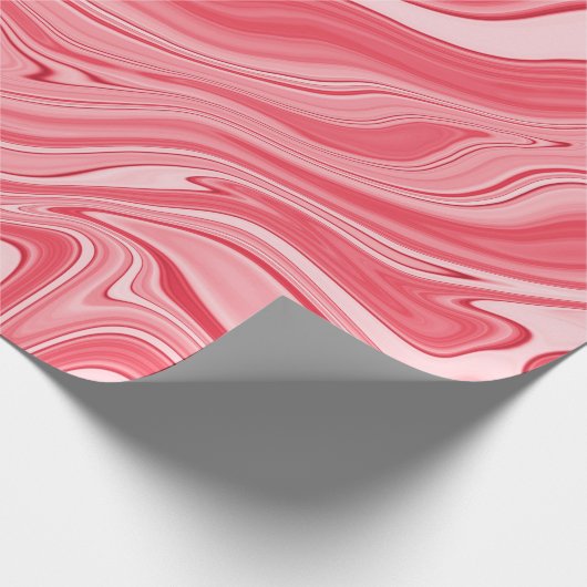 Kleurrijke schilderijen van marmering, rode marmer cadeaupapier (Hoek)