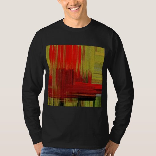 Kleurrijke schilderkunst T-Shirt (Voorkant)