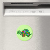 Kleurrijke schildpad magneet (Insitu (Vaatwasser))