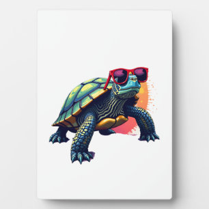 Kleurrijke Schildpad Schildpad Outfit Heren Schilp Fotoplaat