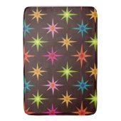 Kleurrijke schimmelige atoomStarbursen uit de midd Badmat (Voorkant Verticaal)