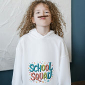 Kleurrijke School Squad Design - Leuke Back-to-Sch T-shirt