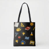 Kleurrijke school  tote bag (Voorkant)