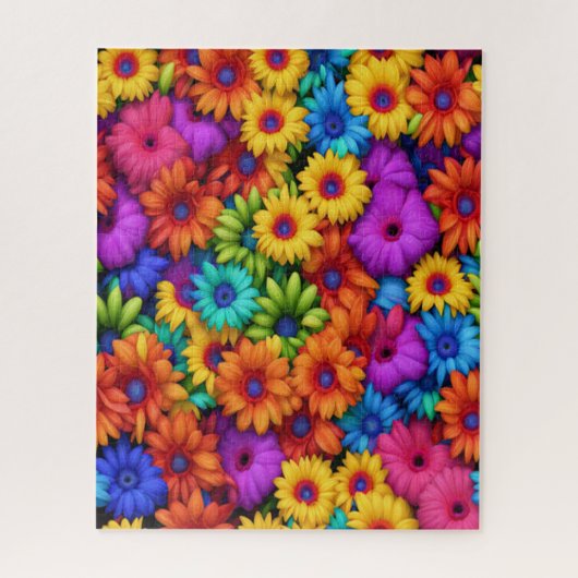 Kleurrijke schoonheid #332 - legpuzzel (Verticaal)