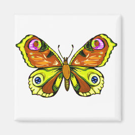 Kleurrijke schoonheid 5 magneet