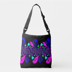 Kleurrijke schoudertas Jimette Design Crossbody Tas