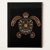 Kleurrijke  schrootmoes voor het ontwerpen van sch planner (Achterkant)