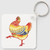 , kleurrijke schuimkuikens uit Boerderij Sleutelhanger (Achterkant)