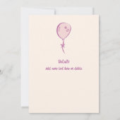 Kleurrijke Scribble Hand getrokken 21ste Verjaarda Kaart (Achterkant)