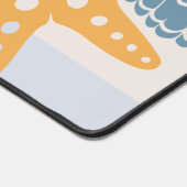 Kleurrijke Sea Shells gepersonaliseerd Bureaumat (Hoek)