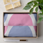 Kleurrijke Semi Circle Abstract geometrisch patroo Tissuepapier (Geschenk)