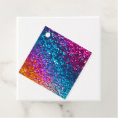 Kleurrijke Sequin Art Gift Labels (In situ)