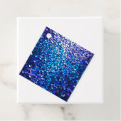 Kleurrijke Sequin Art Gift Labels (In situ)