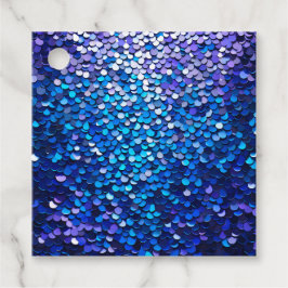 Kleurrijke Sequin Art Gift Labels