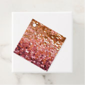 Kleurrijke Sequin Art Gift Labels (In situ)