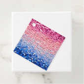 Kleurrijke Sequin Art Gift Labels (In situ)