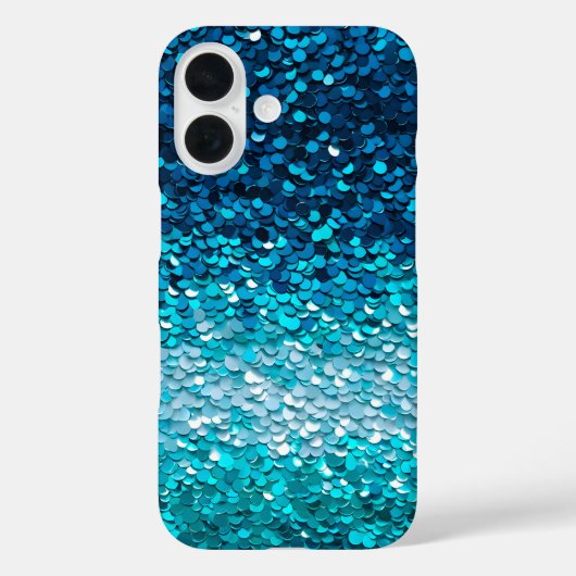 Kleurrijke Sequin Art iPhone Case (Achterkant)