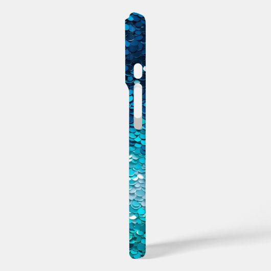 Kleurrijke Sequin Art iPhone Case (Achterkant / Links)