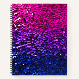 Kleurrijke Sequin Art Spiral Notitieboek