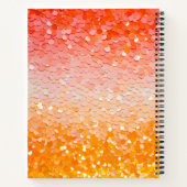 Kleurrijke Sequin Art Spiral Notitieboek (Achterkant)