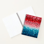 Kleurrijke Sequin Art Spiral Notitieboek (Binnen)