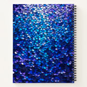 Kleurrijke Sequin Art Spiral Notitieboek (Achterkant)