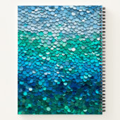 Kleurrijke Sequin Art Spiral Notitieboek (Achterkant)