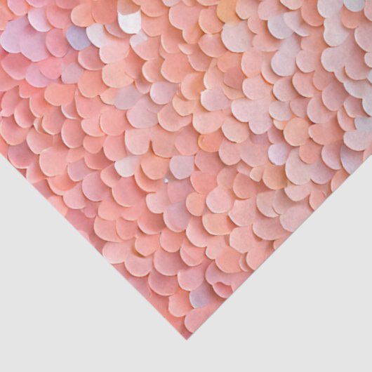 Kleurrijke Sequin Art Tissue Paper Tissuepapier (Detail)