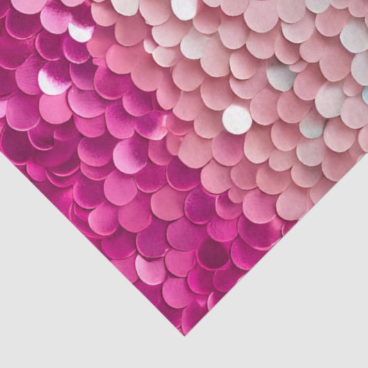 Kleurrijke Sequin Art Tissue Paper Tissuepapier (Detail)