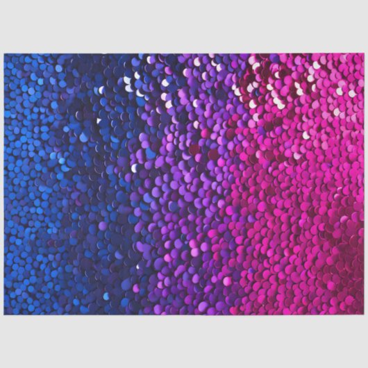 Kleurrijke Sequin Art Tissue Paper Tissuepapier (Voorkant)