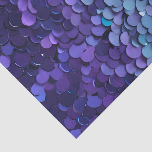 Kleurrijke Sequin Art Tissue Paper Tissuepapier (Detail)