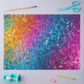 Kleurrijke Sequin Art Tissue Paper Tissuepapier (Craft)